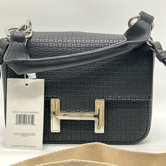 Halston Heritage Black Crossbody Bag - Picture 5 of 9